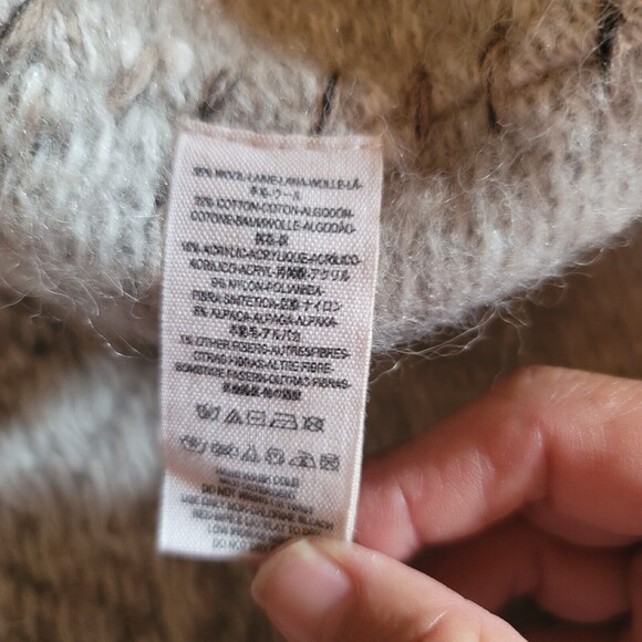 Free People Oversized Open Front Cardigan Womens Size S - Picture 9 of 9